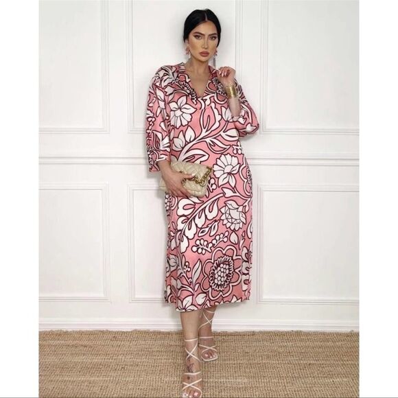 Zara satin floral tunic new with tags - Picture 6 of 8